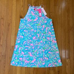 Lilly Pulitzer Margo dress- pelican pink “on the scales”